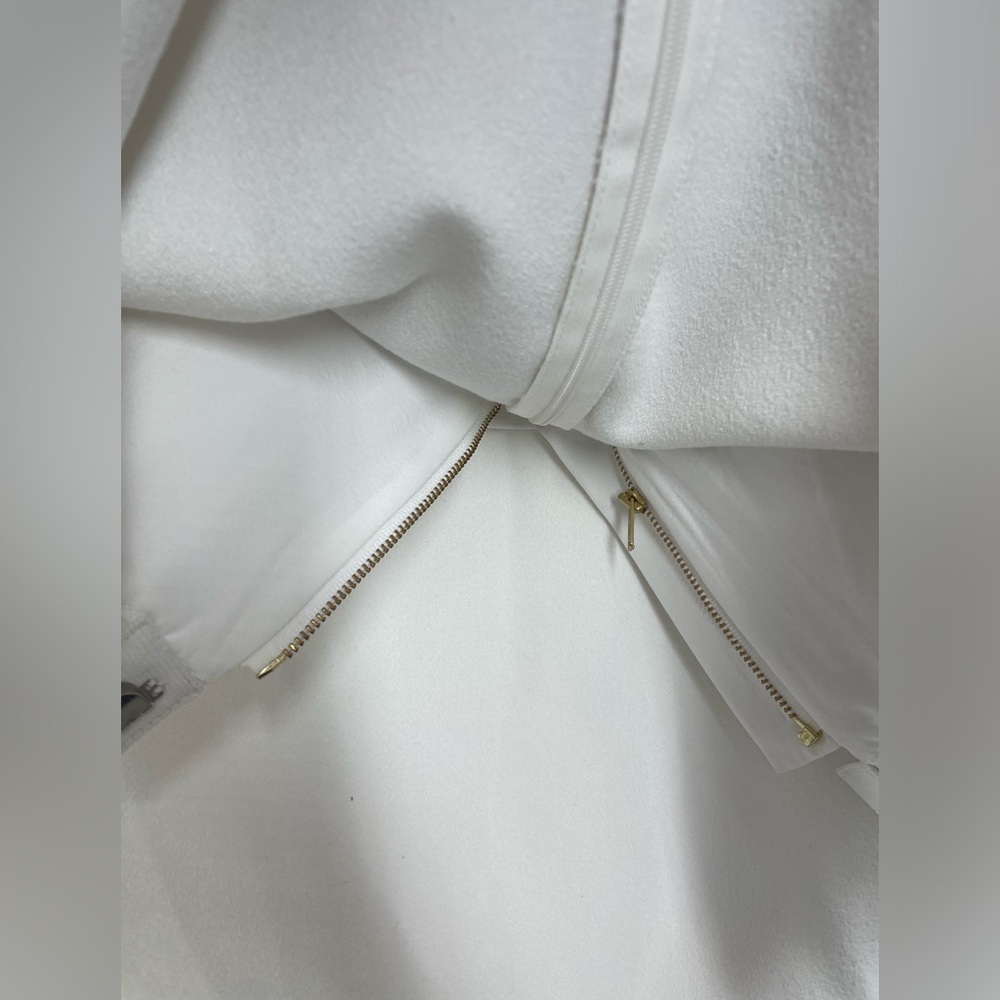 Tuckernuck Ivory Strapless White Marin Blouse Sz M - Picture 7 of 9